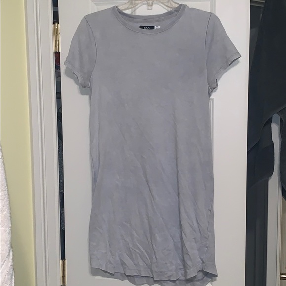 bluish/grey t shirt dress - Picture 1 of 2